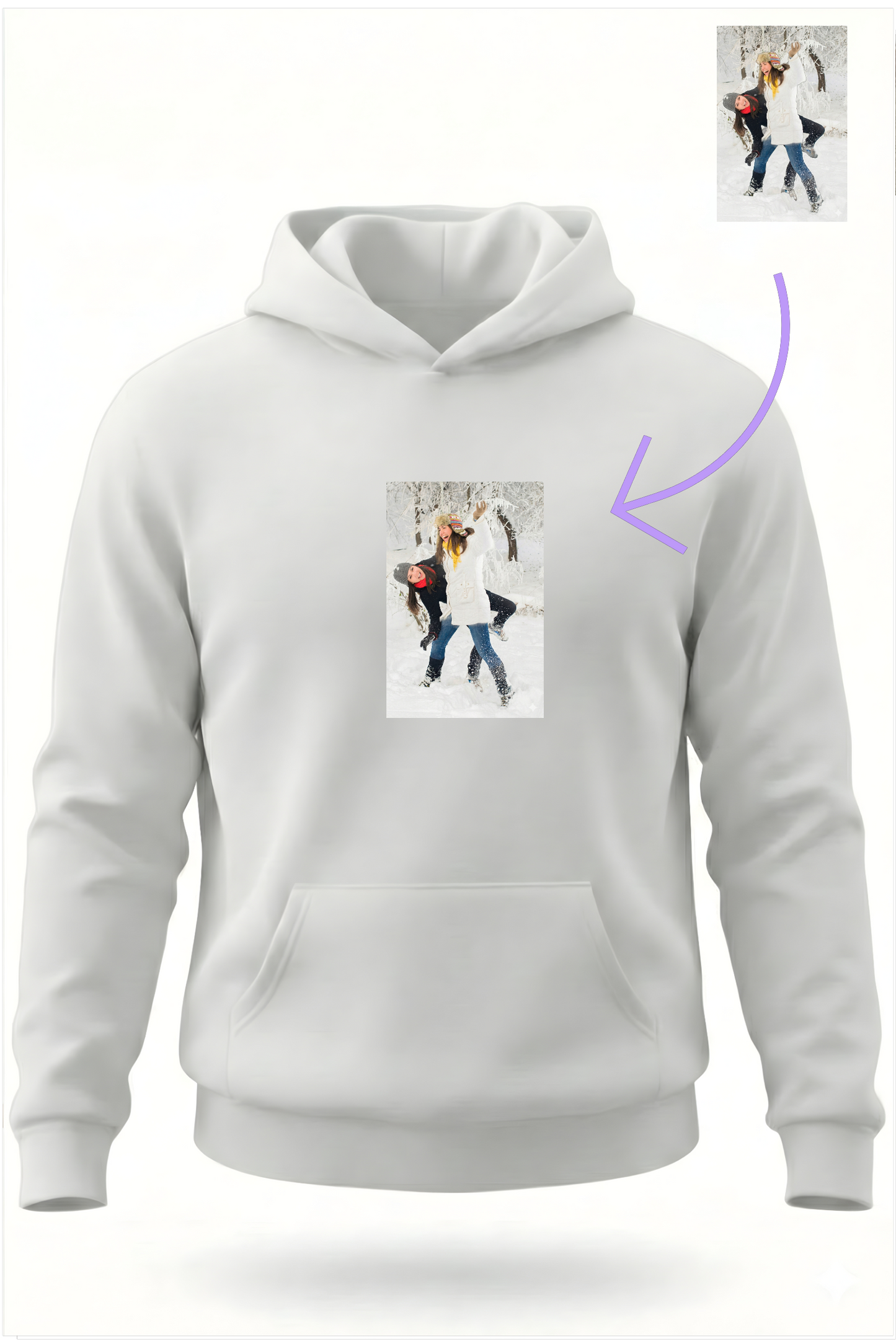 קפוצ'ונים בהתאמה אישית עם תמונה Dream Gifts