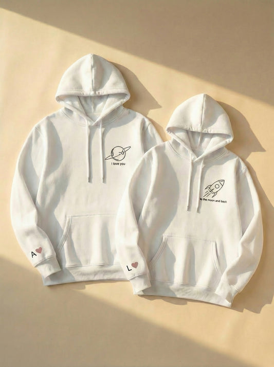 קפוצ'ונים תואמים לזוגות עם עיצוב אישי - רעיון למתנה מקורית