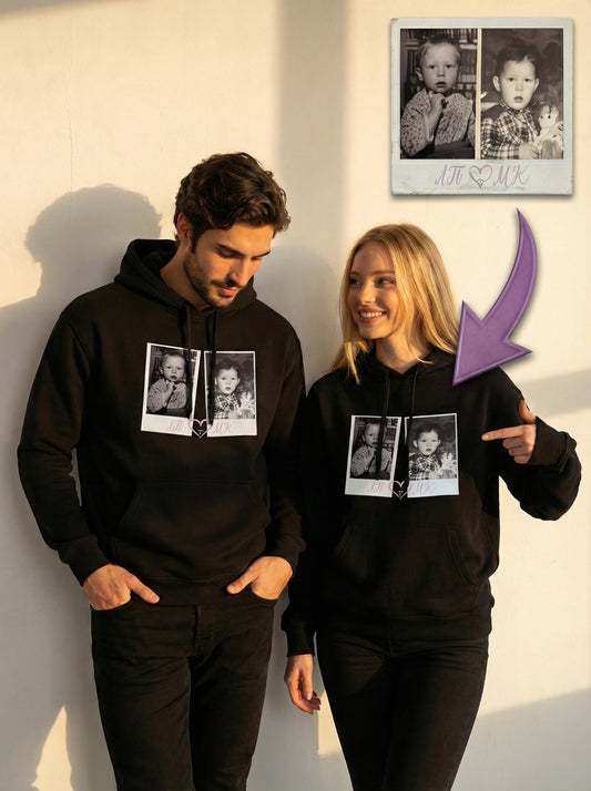 קפוצ'ונים תואמים לזוגות עם עיצוב אישי - רעיון למתנה מקורית