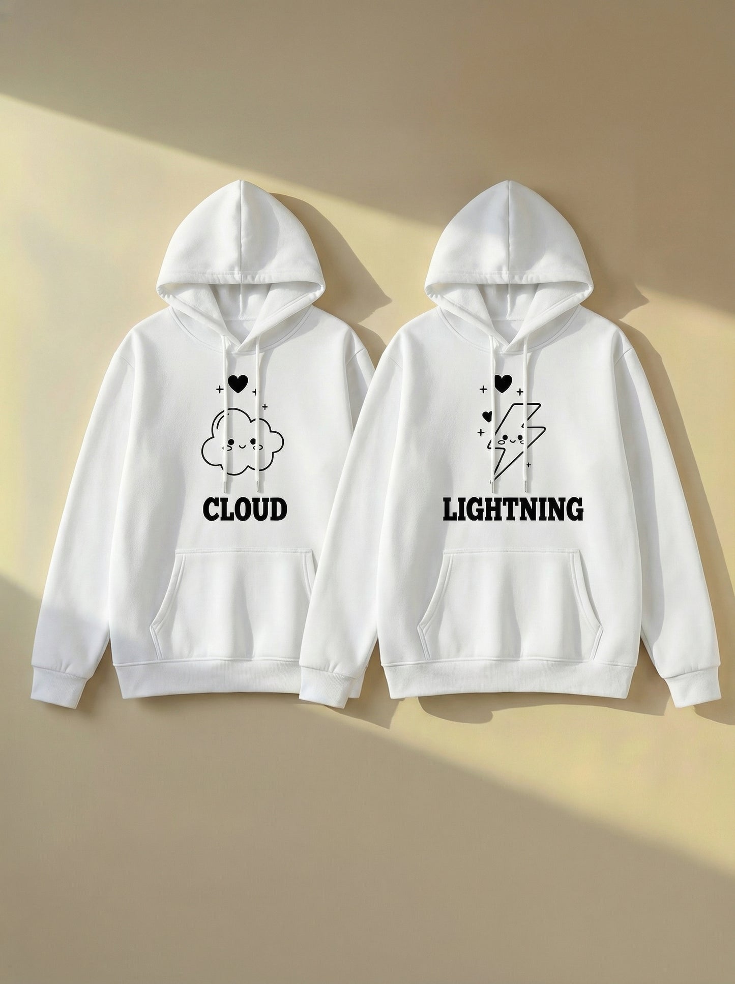 קפוצ'ונים תואמים לזוגות עם עיצוב אישי - רעיון למתנה מקורית