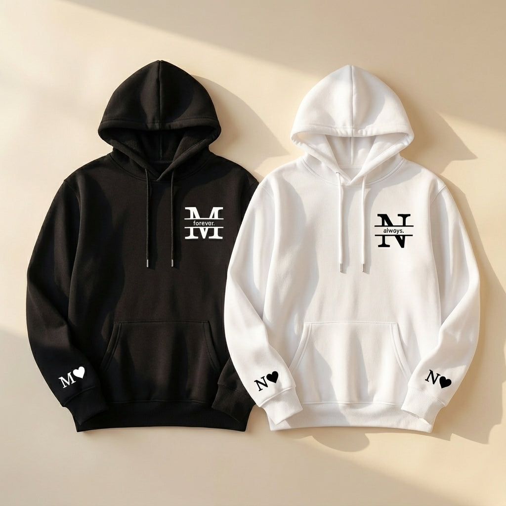 קפוצ'ונים תואמים לזוגות עם עיצוב אישי - רעיון למתנה מקורית