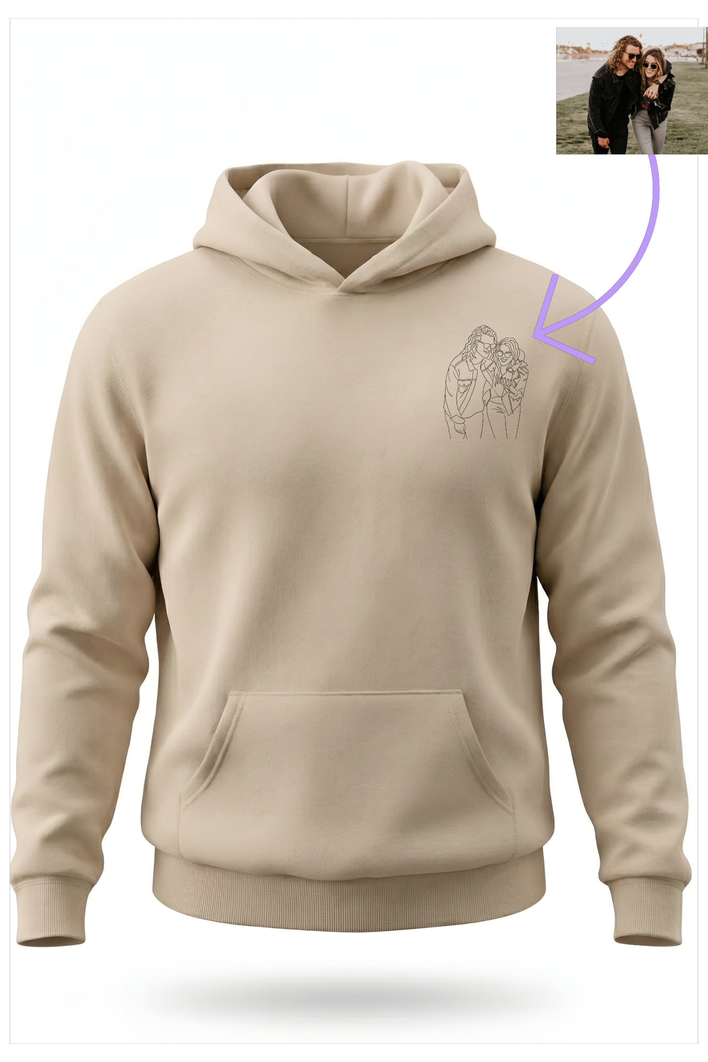 קפוצ'ונים בהתאמה אישית עם תמונה Dream Gifts