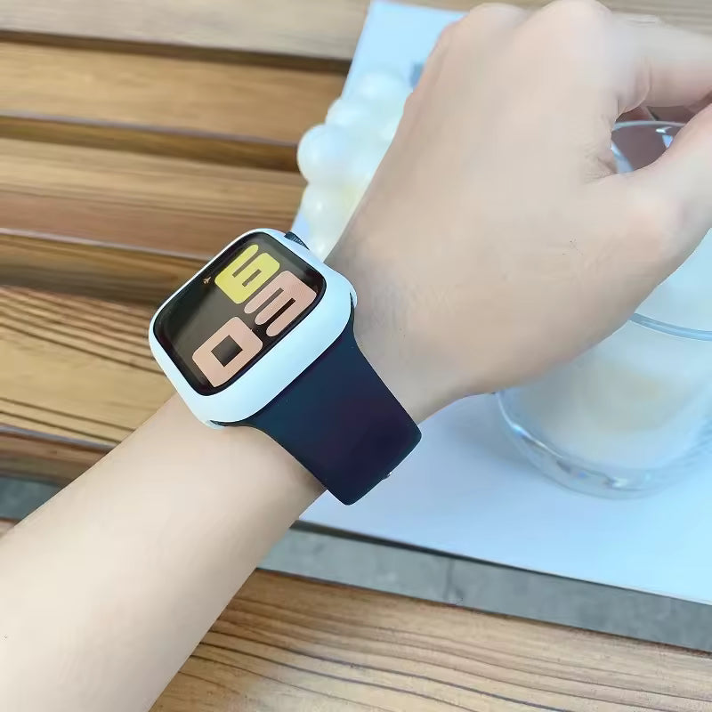 רצועת שעון אפל עם צריבה אישית בלייזר
