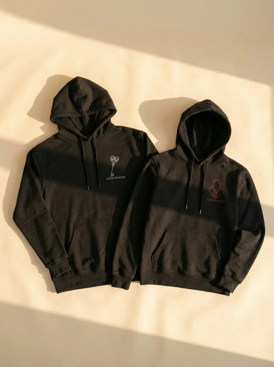 קפוצ'ונים תואמים לזוגות עם עיצוב אישי - רעיון למתנה מקורית