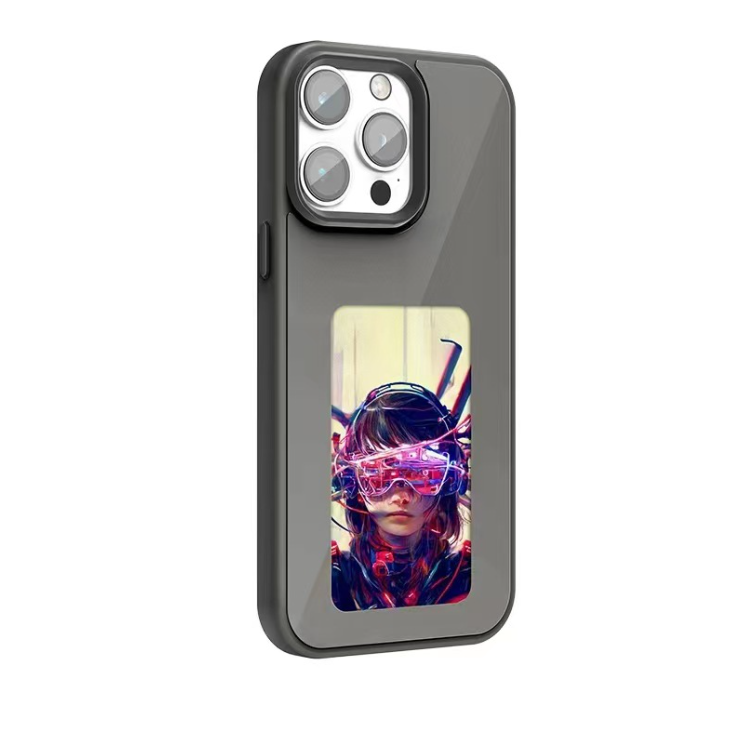 כיסוי חדשני עם מסך אחורי
