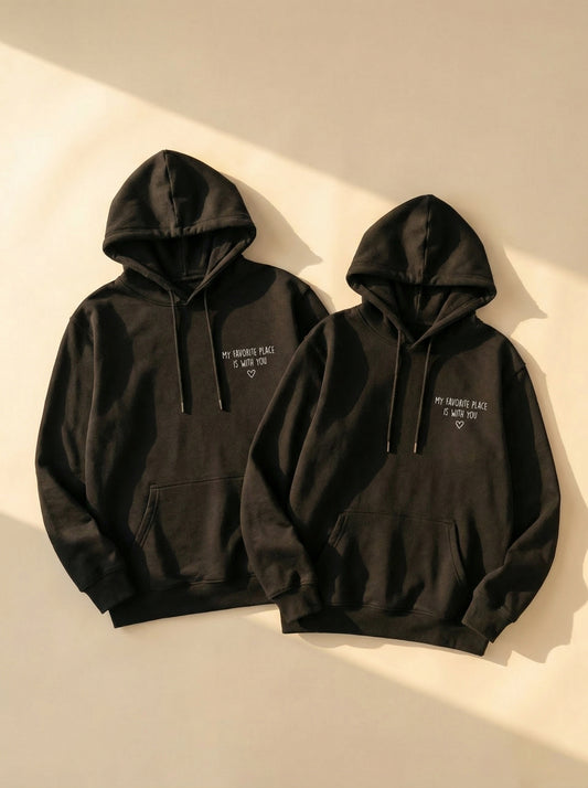 קפוצ'ונים תואמים לזוגות עם עיצוב אישי - רעיון למתנה מקורית