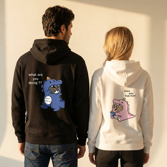 קפוצ'ונים תואמים לזוגות עם עיצוב אישי - רעיון למתנה מקורית