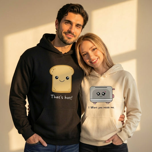 קפוצ'ונים תואמים לזוגות עם עיצוב אישי - רעיון למתנה מקורית