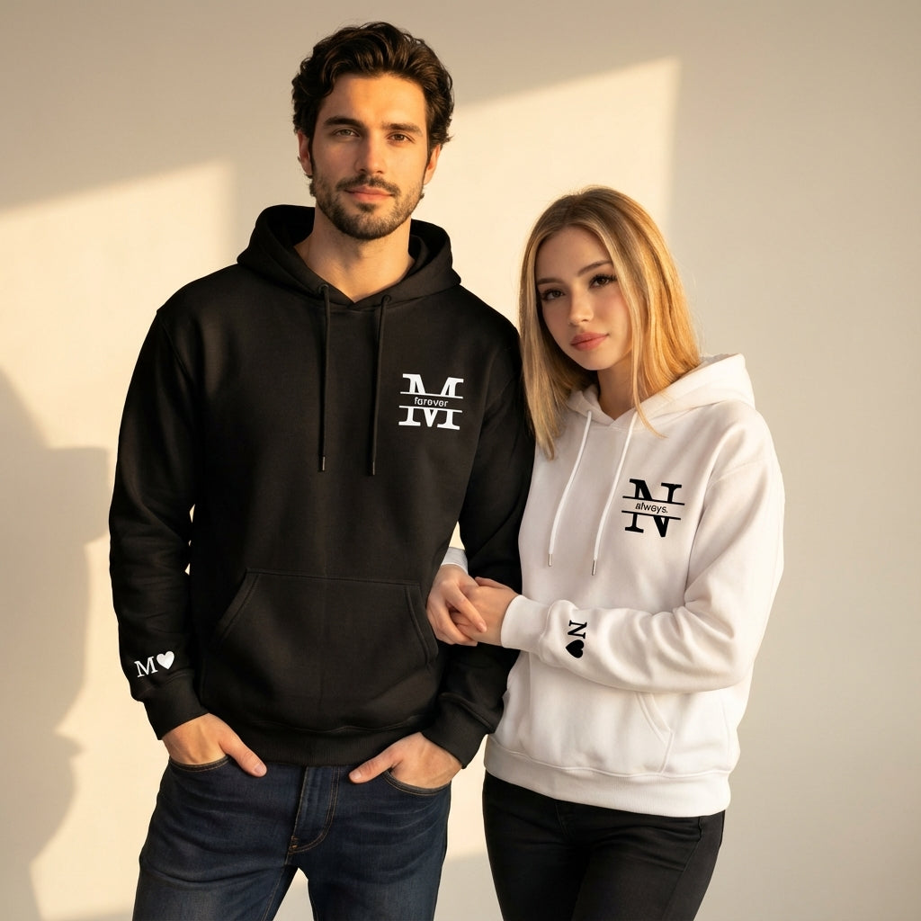 קפוצ'ונים תואמים לזוגות עם עיצוב אישי - רעיון למתנה מקורית