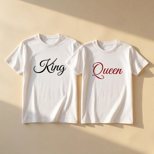 חולצות תואמות לזוגות בעיצוב אישי – רעיון למתנה מקורית