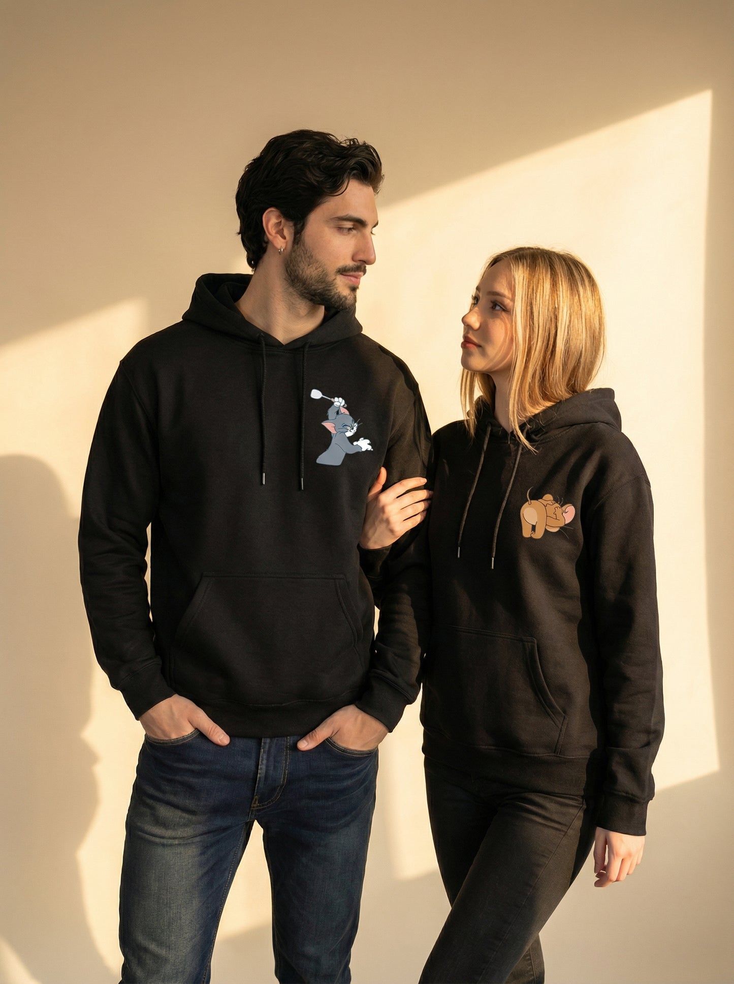 קפוצ'ונים תואמים לזוגות עם עיצוב אישי - רעיון למתנה מקורית