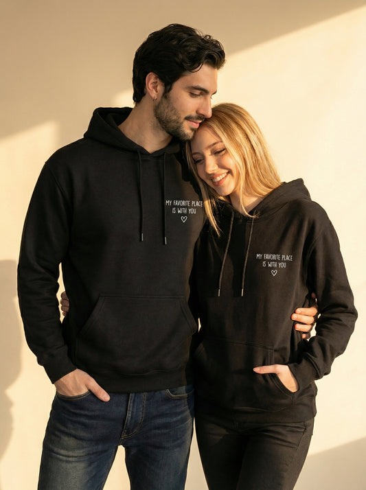 קפוצ'ונים תואמים לזוגות עם עיצוב אישי - רעיון למתנה מקורית