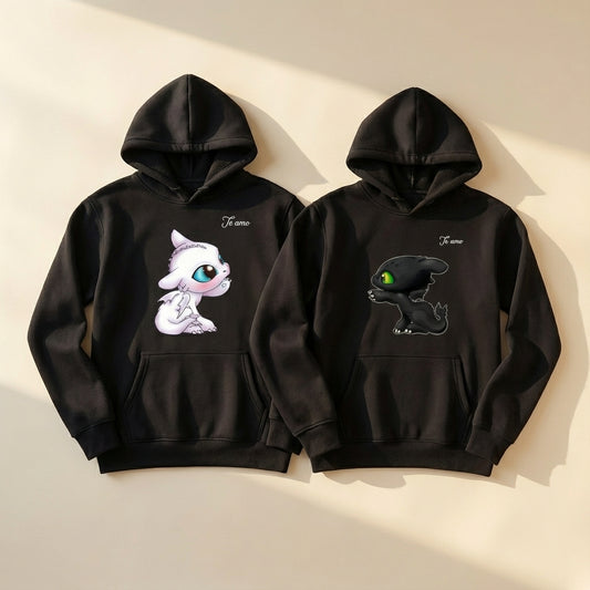 קפוצ'ונים תואמים לזוגות עם עיצוב אישי - רעיון למתנה מקורית