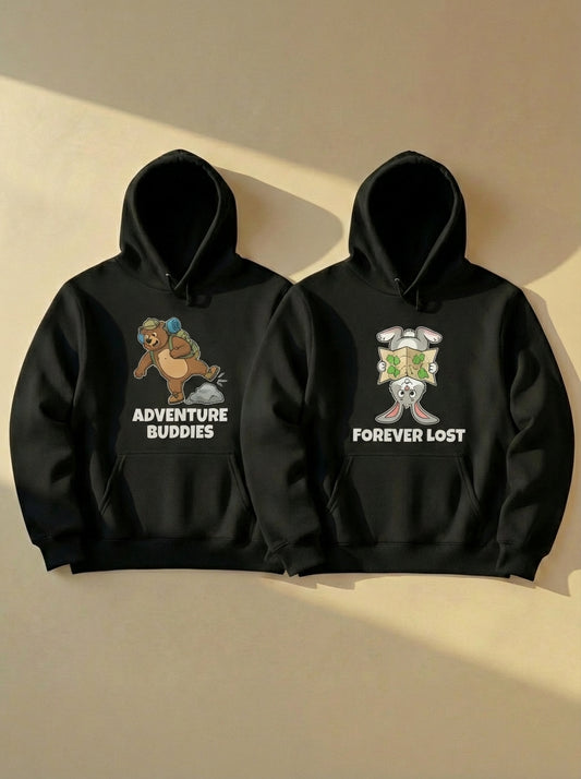 קפוצ'ונים תואמים לזוגות עם עיצוב אישי - רעיון למתנה מקורית