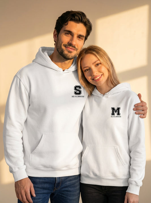 קפוצ'ונים תואמים לזוגות עם עיצוב אישי - רעיון למתנה מקורית