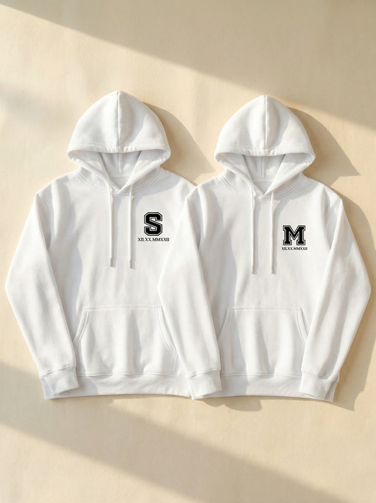 קפוצ'ונים תואמים לזוגות עם עיצוב אישי - רעיון למתנה מקורית