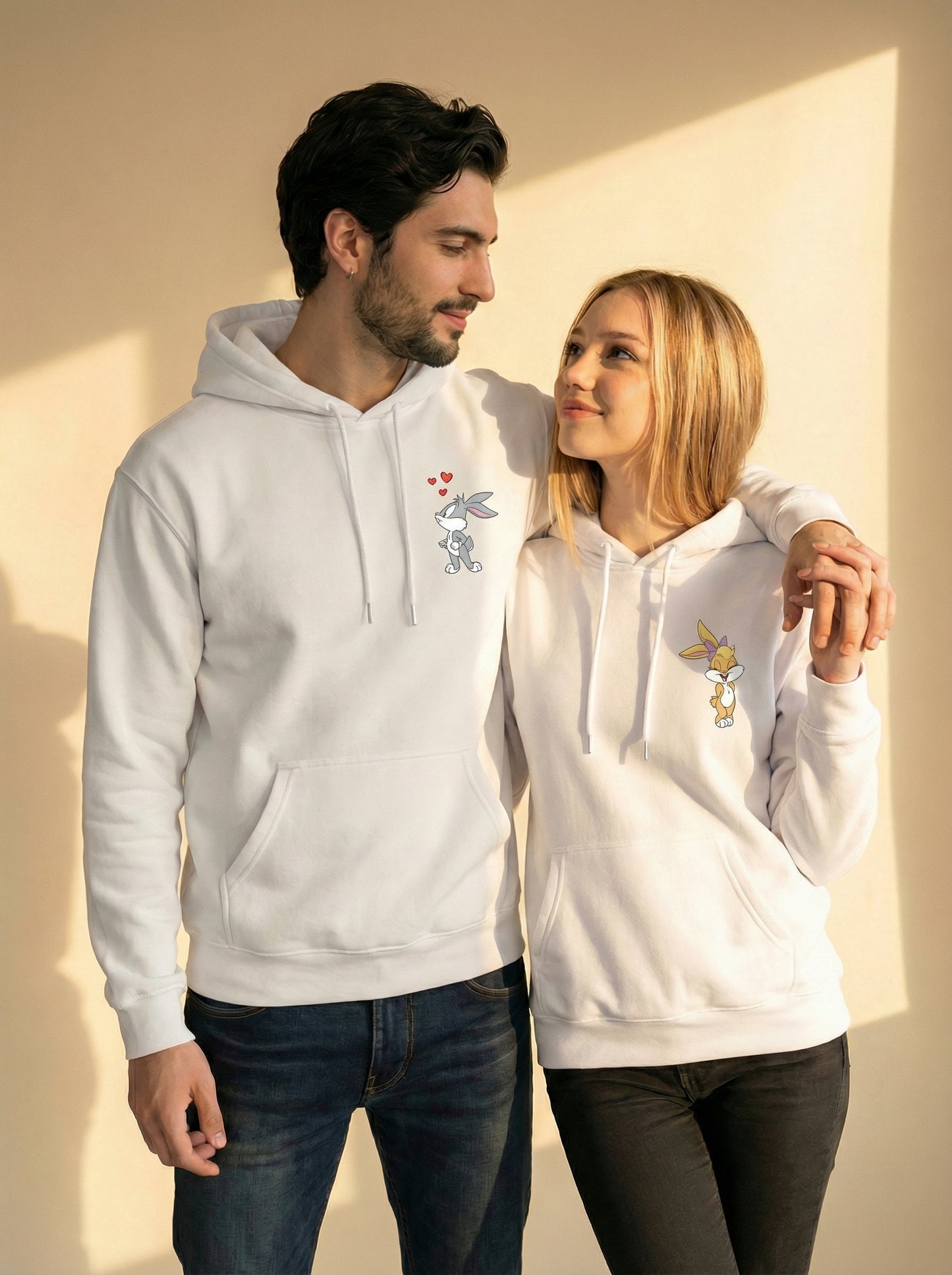 קפוצ'ונים תואמים לזוגות עם עיצוב אישי - רעיון למתנה מקורית