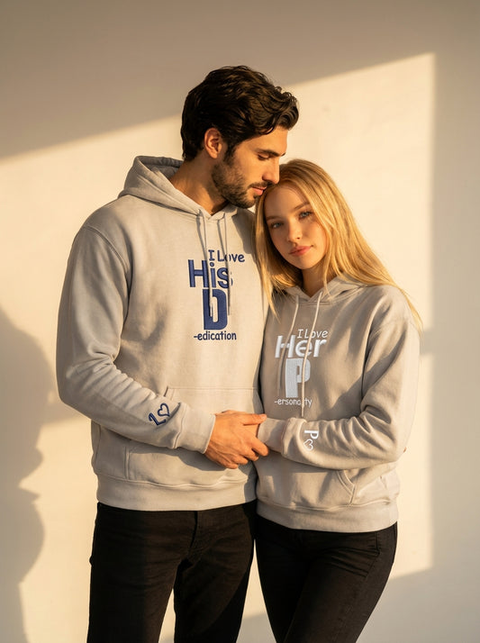 קפוצ'ונים תואמים לזוגות עם עיצוב אישי - רעיון למתנה מקורית