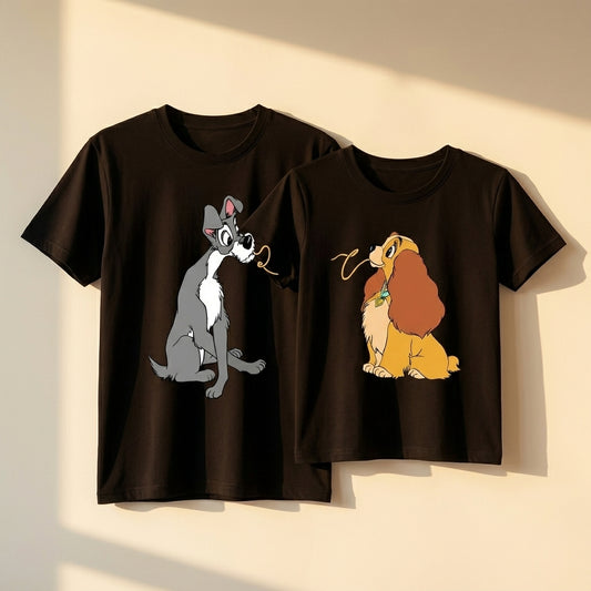 חולצות תואמות לזוגות בעיצוב אישי – רעיון למתנה מקורית