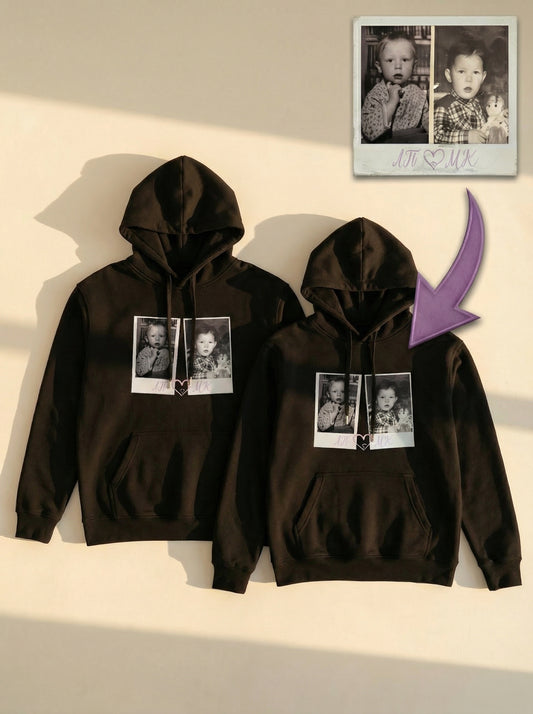 קפוצ'ונים תואמים לזוגות עם עיצוב אישי - רעיון למתנה מקורית