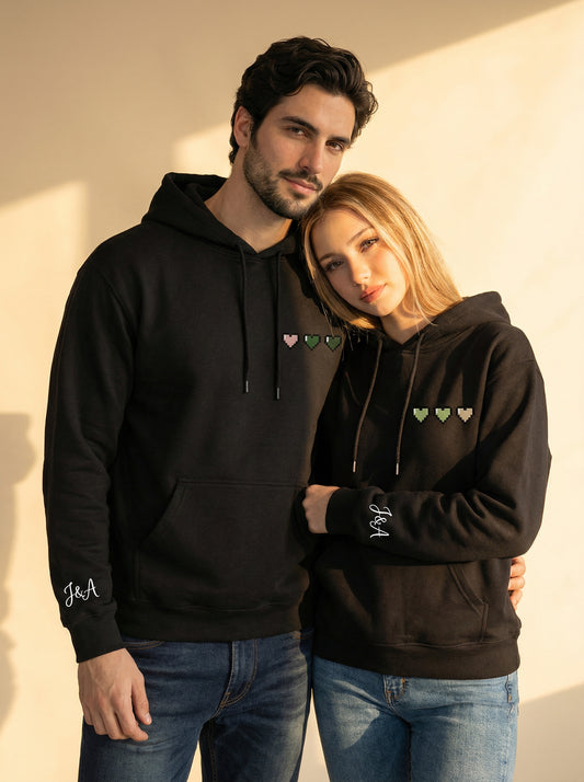 קפוצ'ונים תואמים לזוגות עם עיצוב אישי - רעיון למתנה מקורית