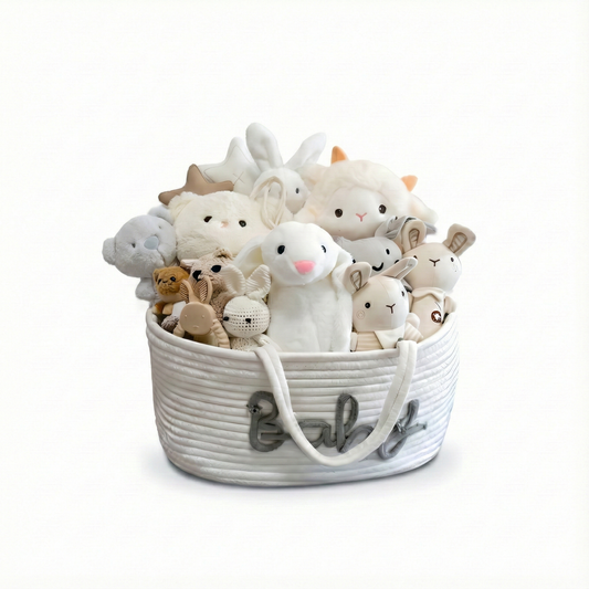THE DELUX BABY TOYS BASKET ,סל צעצועי תינוקות דלוקס