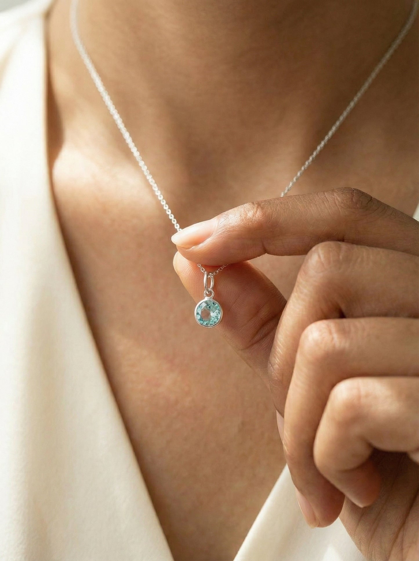 שרשרת עם אבן לידה קריסטל אישית Dream Gifts