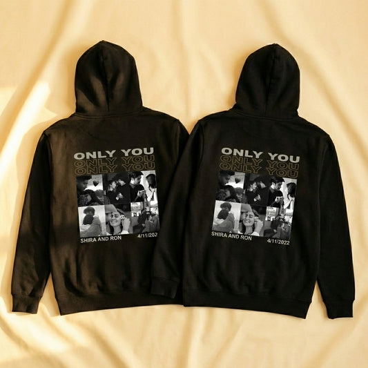 קפוצ'ונים תואמים לזוגות עם עיצוב אישי - רעיון למתנה מקורית