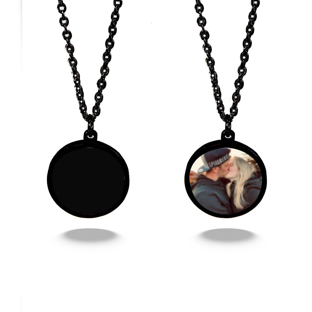 שרשרת מגיב למגע חם עיגול