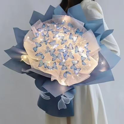 זר פרפרים עם אורות Dream Gifts