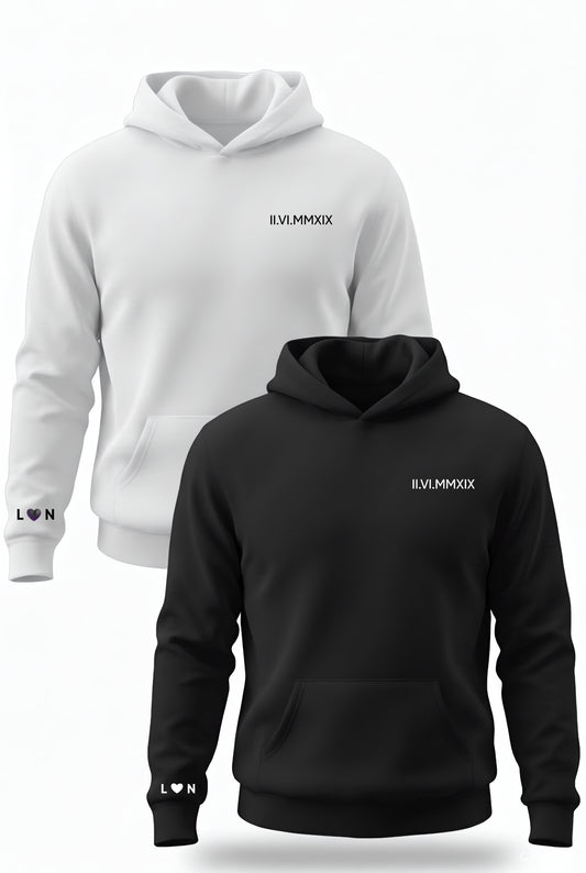 קפוצ'ונים תואמים לזוגות עם עיצוב אישי