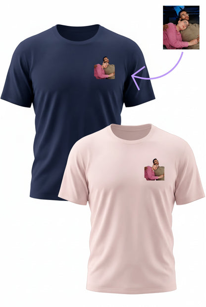 חולצות תואמים לזוגות עם עיצוב תמונה אישי Dream Gifts