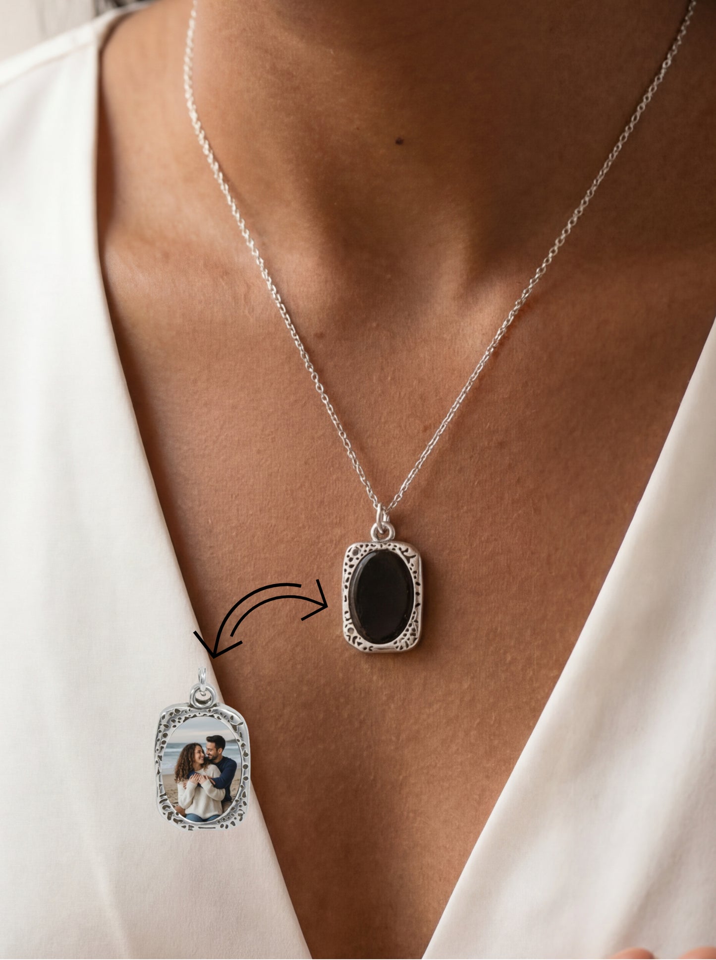 שרשרת מגיב למגע חם אליפסה