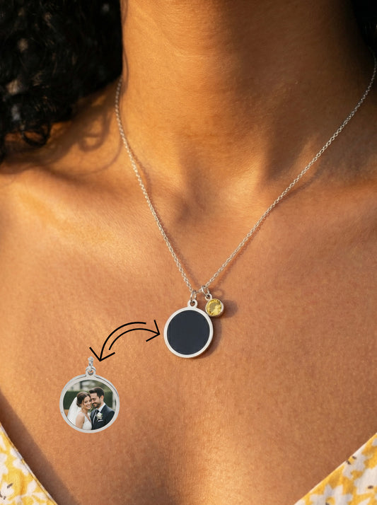 שרשרת מגיב למגע חם עיגול