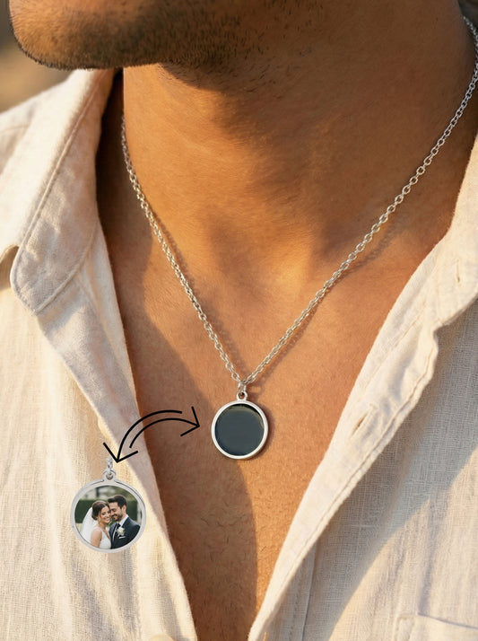 שרשרת מגיב למגע חם עיגול