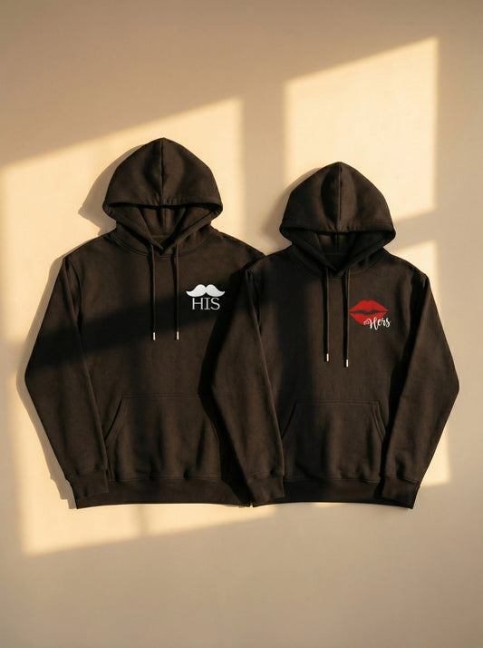 קפוצ'ונים תואמים לזוגות עם עיצוב אישי - רעיון למתנה מקורית