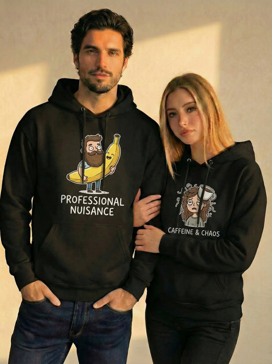 קפוצ'ונים תואמים לזוגות עם עיצוב אישי - רעיון למתנה מקורית