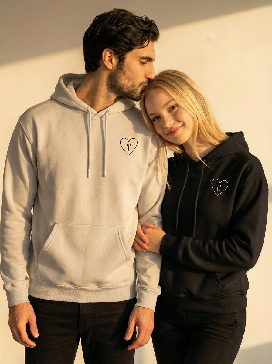 קפוצ'ונים תואמים לזוגות עם עיצוב אישי - רעיון למתנה מקורית