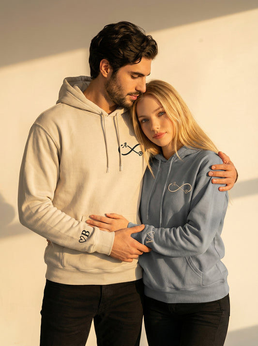 קפוצ'ונים תואמים לזוגות עם עיצוב אישי - רעיון למתנה מקורית