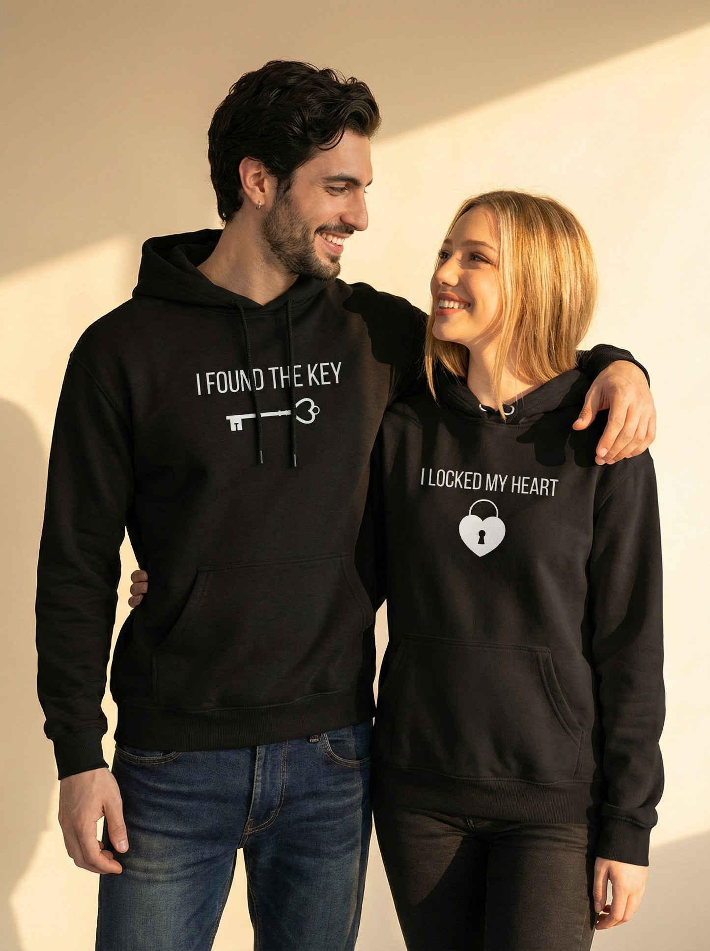 קפוצ'ונים תואמים לזוגות עם עיצוב אישי - רעיון למתנה מקורית