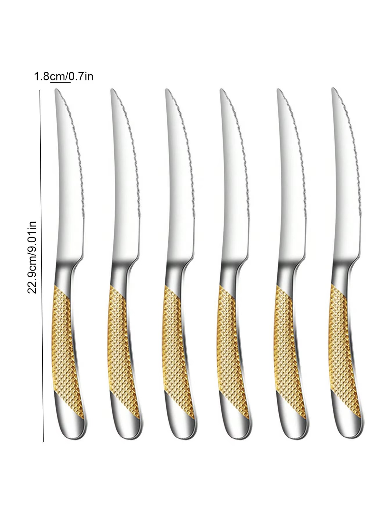 סט סכו"ם נירוסטה עם טקסטורה אלכסונית