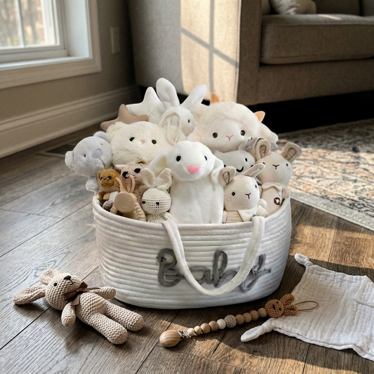 מתנה ליולדות צעצועי תינוקות דלוקס-THE DELUXE TOYS newborn baby gift basket