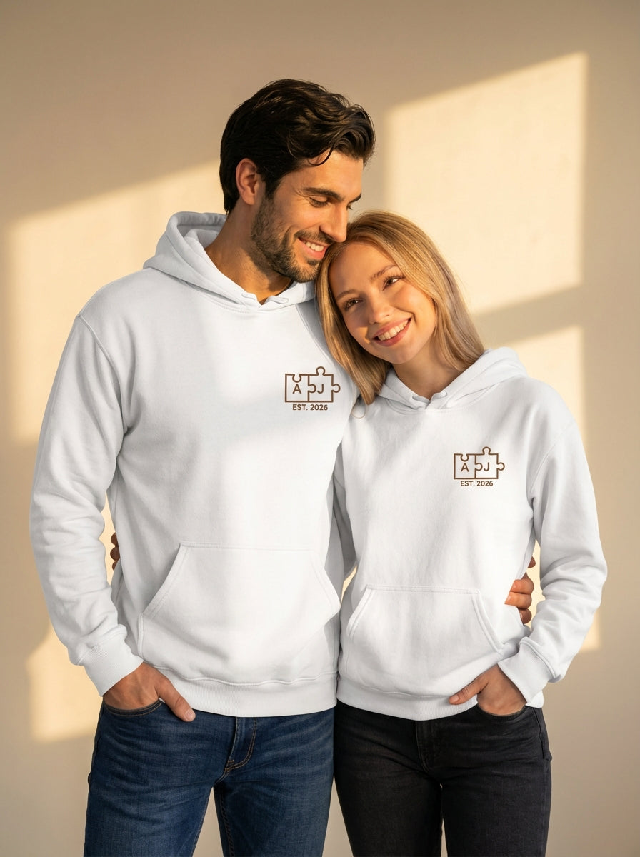 קפוצ'ונים תואמים לזוגות עם עיצוב אישי - רעיון למתנה מקורית